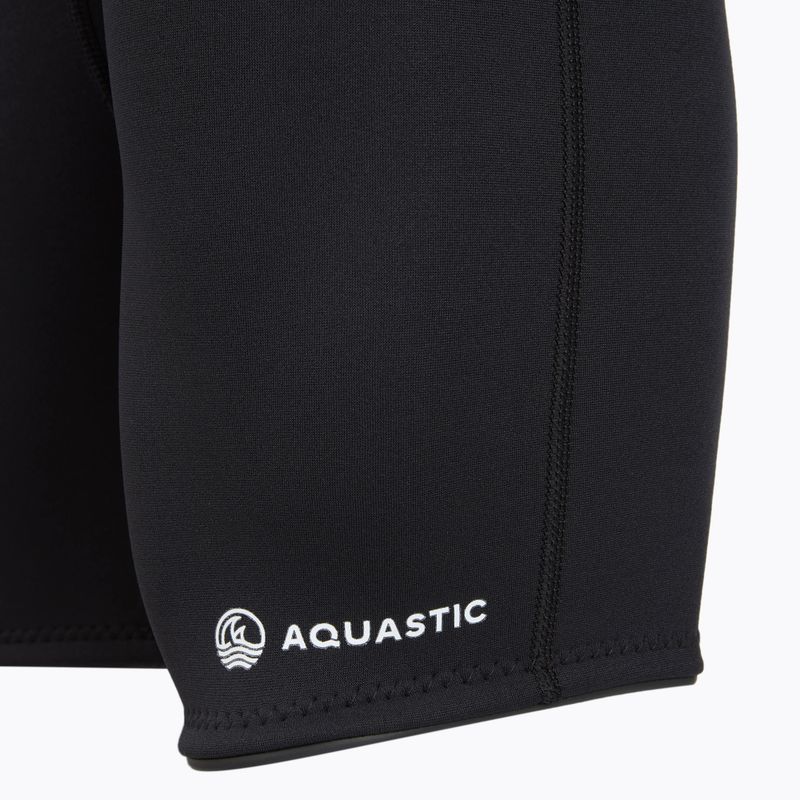 Férfi neoprén rövidnadrág AQUASTIC SeaFlex 2.0 mm fekete 9