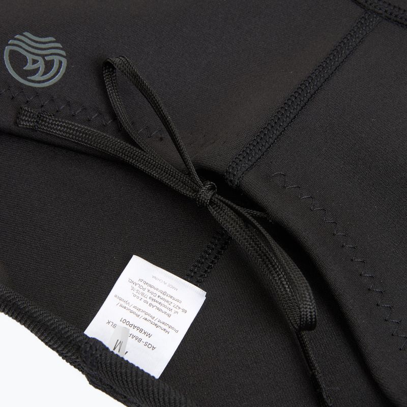 Férfi neoprén rövidnadrág AQUASTIC HydroCore 1.5 mm fekete 7