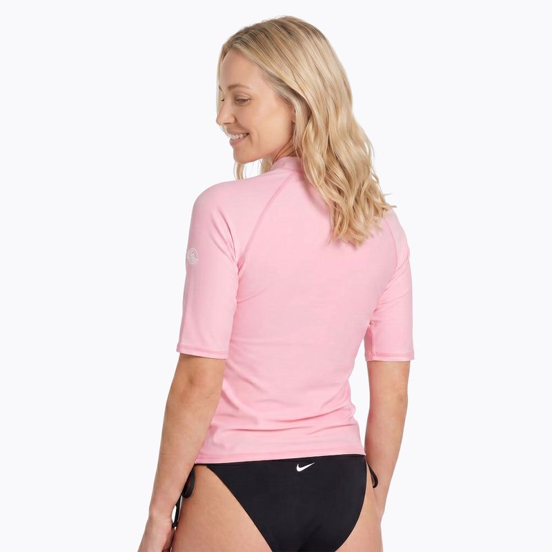 Női póló AQUASTIC Rimos WMNS UV 50+ UPF pink 2