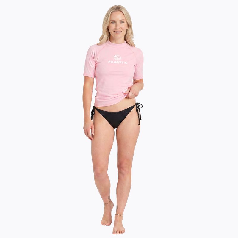 Női póló AQUASTIC Rimos WMNS UV 50+ UPF pink 3