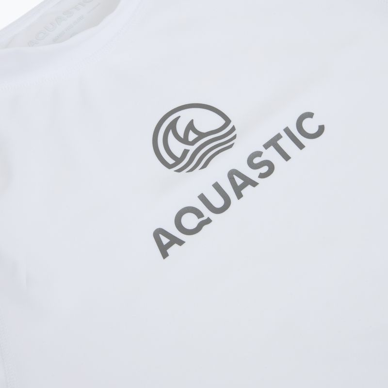 Női póló AQUASTIC Rimos WMNS UV 50+ UPF white 3