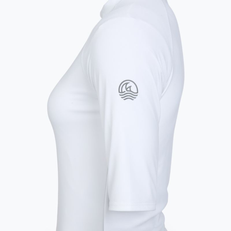 Női póló AQUASTIC Rimos WMNS UV 50+ UPF white 5