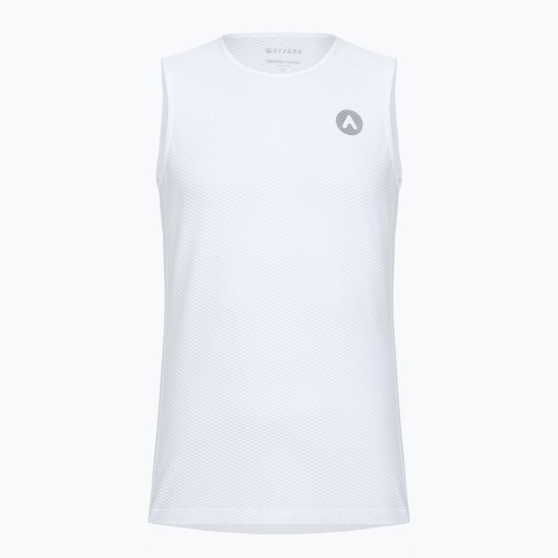 Férfi kerékpáros izzadságelvezető felső ATTABO Essential 2 pcs. white 2