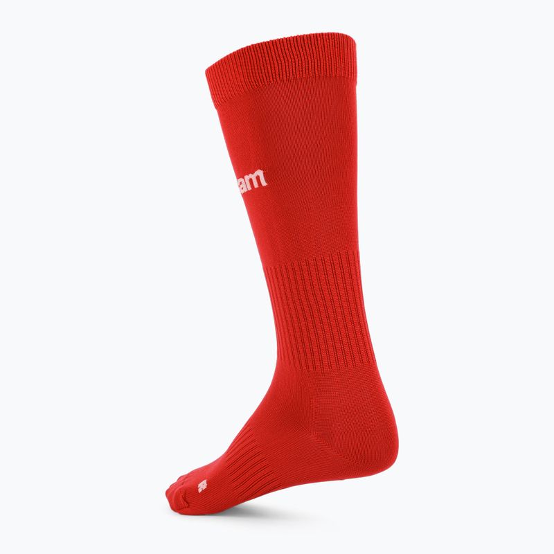 Gyerek focizokni OneTeam Precision football socks red 2