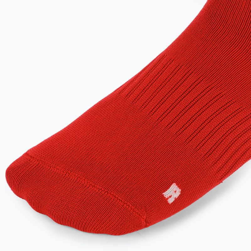 Futballzokni OneTeam Precision football socks set 2-pack red 4