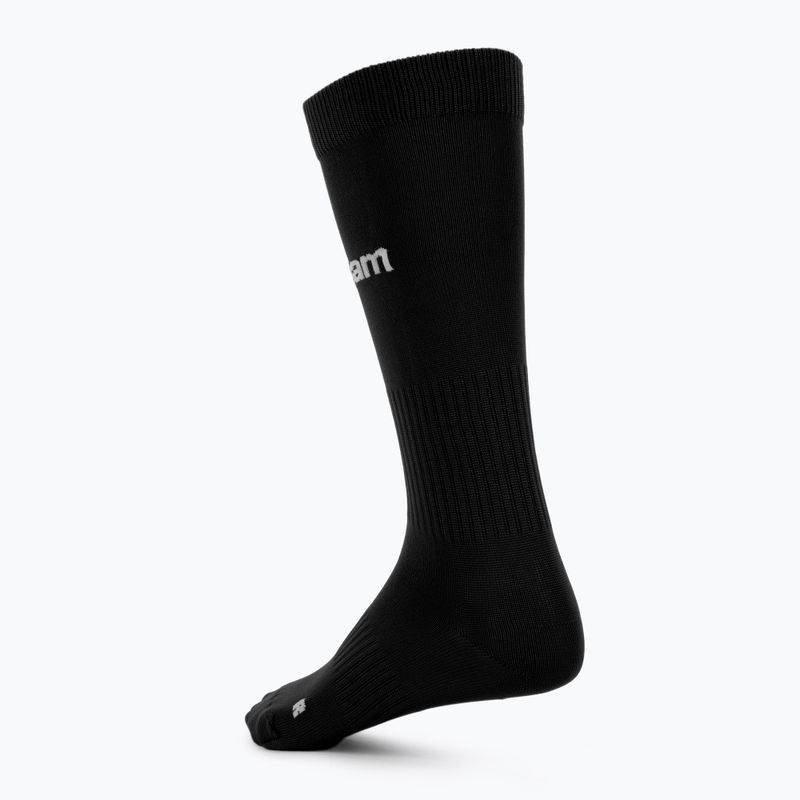 Gyerek focizokni OneTeam Precision football socks szett 2-pack fekete 2