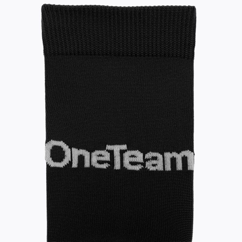 Futballzokni OneTeam Precision football socks set 2-pack black 5