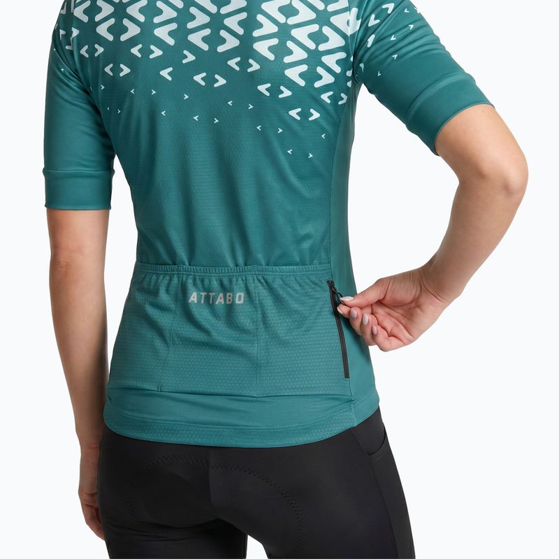 Női kerékpáros mez ATTABO Tevi WMNS green 5
