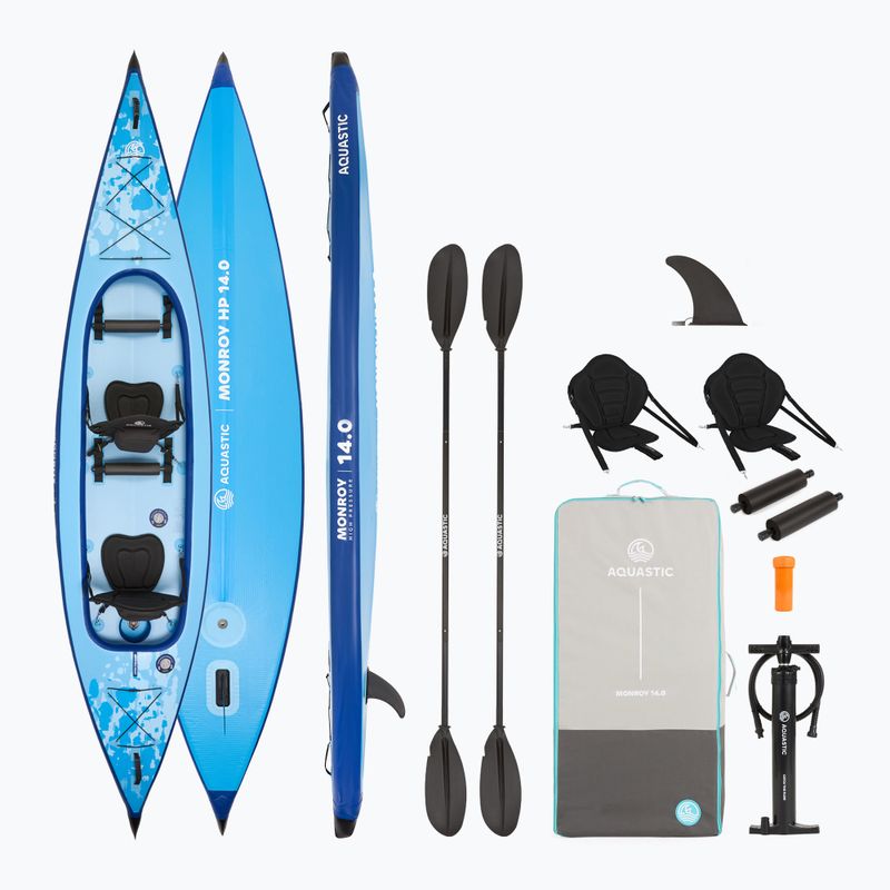 AQUASTIC Monroy 14'0" 427 cm kék kajak / SUP hibrid