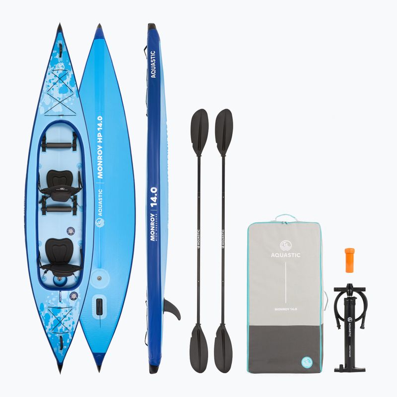 AQUASTIC Monroy 14'0" 427 cm kék kajak / SUP hibrid