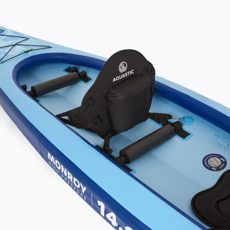 AQUASTIC Monroy 14'0" 427 cm kék kajak / SUP hibrid 6