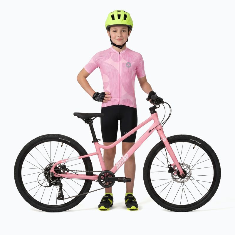 Gyerek kerékpáros mez ATTABO Vites WMNS pink 5