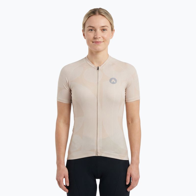 Női kerékpáros mez ATTABO Vites WMNS brown