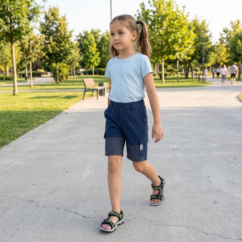 Gyermek túraszandálok KADVA Vite JR sárga 11