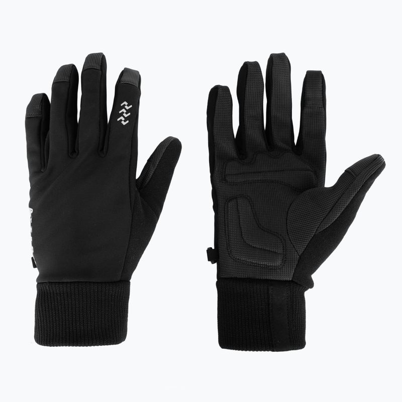Kerékpáros kesztyűk ATTABO LOREEF GLOVES szélálló bélelt black