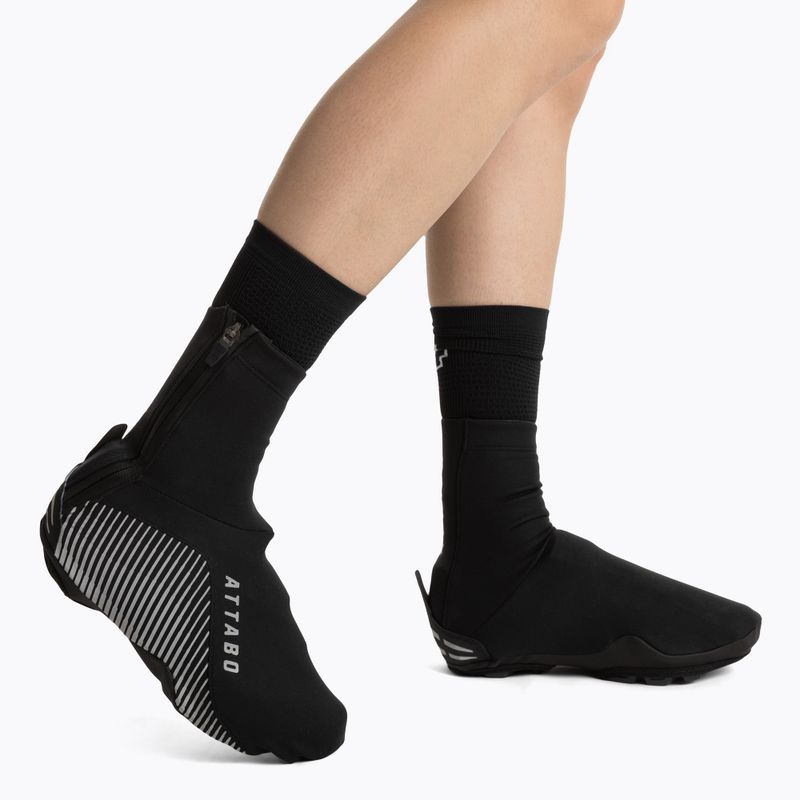 Kerékpáros cipővédők ATTABO DEFENSE MAX PRO black 2