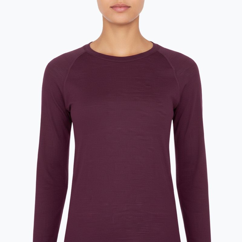 Női thermo fehérnemű szett WOOLCANO Merino SET0543 purple 5