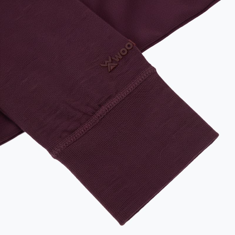 Női thermo fehérnemű szett WOOLCANO Merino SET0543 purple 8