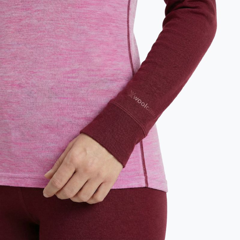 Termikus fehérnemű szett WOOLCANO Merino SET0980 purple 4
