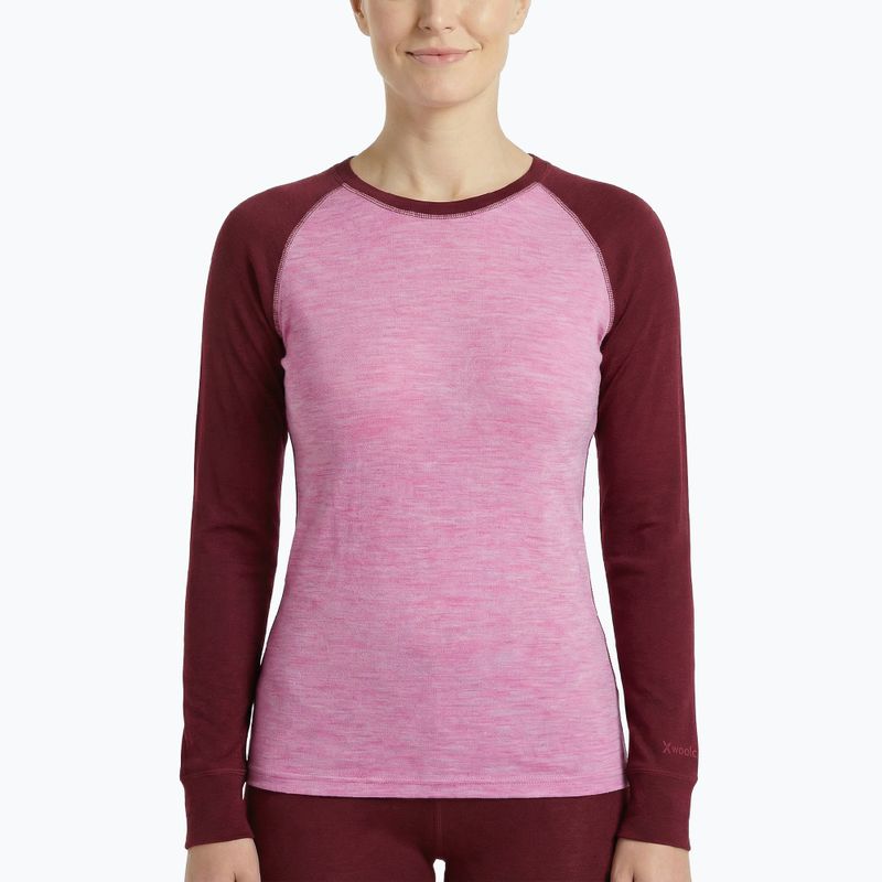 Termikus fehérnemű szett WOOLCANO Merino SET0980 purple 5