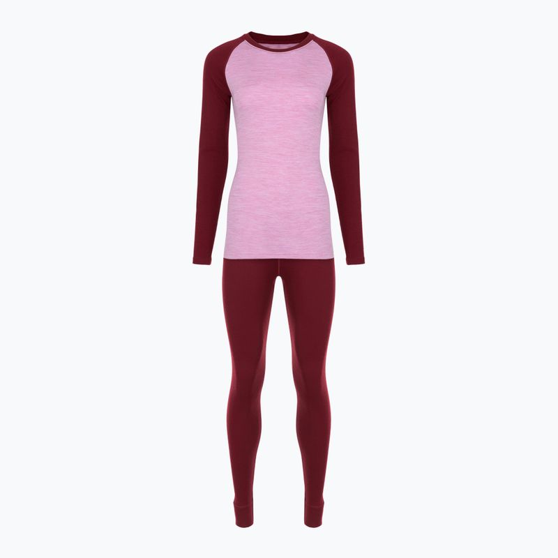 Termikus fehérnemű szett WOOLCANO Merino SET0980 purple 9