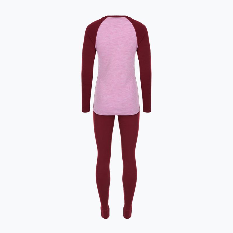 Termikus fehérnemű szett WOOLCANO Merino SET0980 purple 10