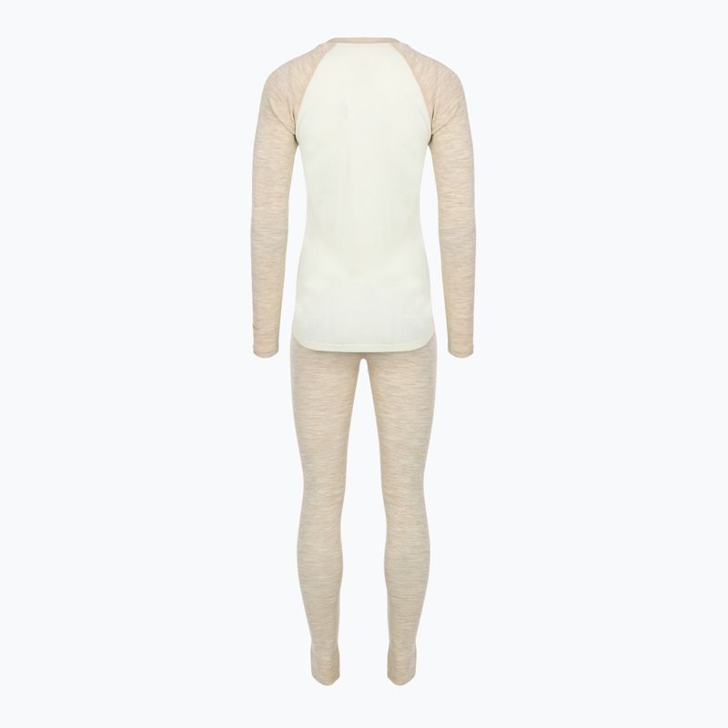 Termo fehérnemű szett WOOLCANO Merino SET0980 beige 10