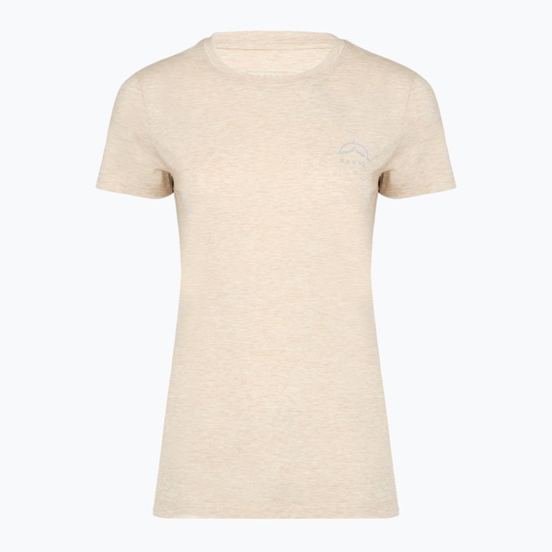 Női túrapóló KADVA Merivra merino beige