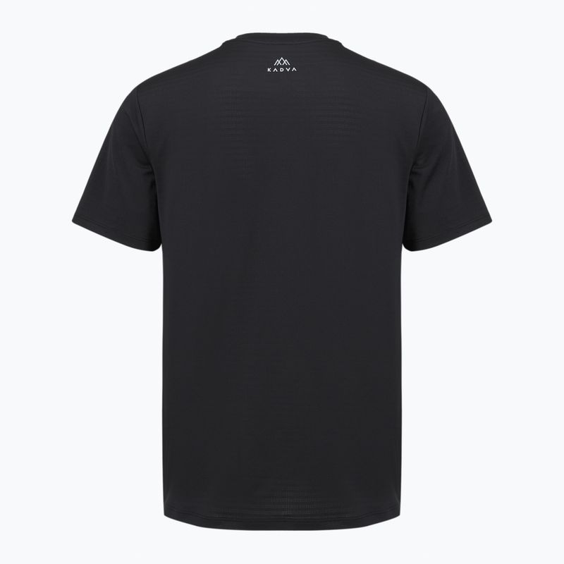 Férfi túrapóló KADVA TrailCore breathable black 7
