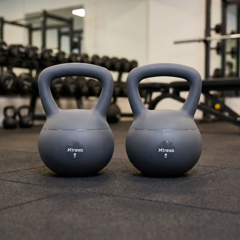 Puha kettlebell XTREXO 4 kg grey 5