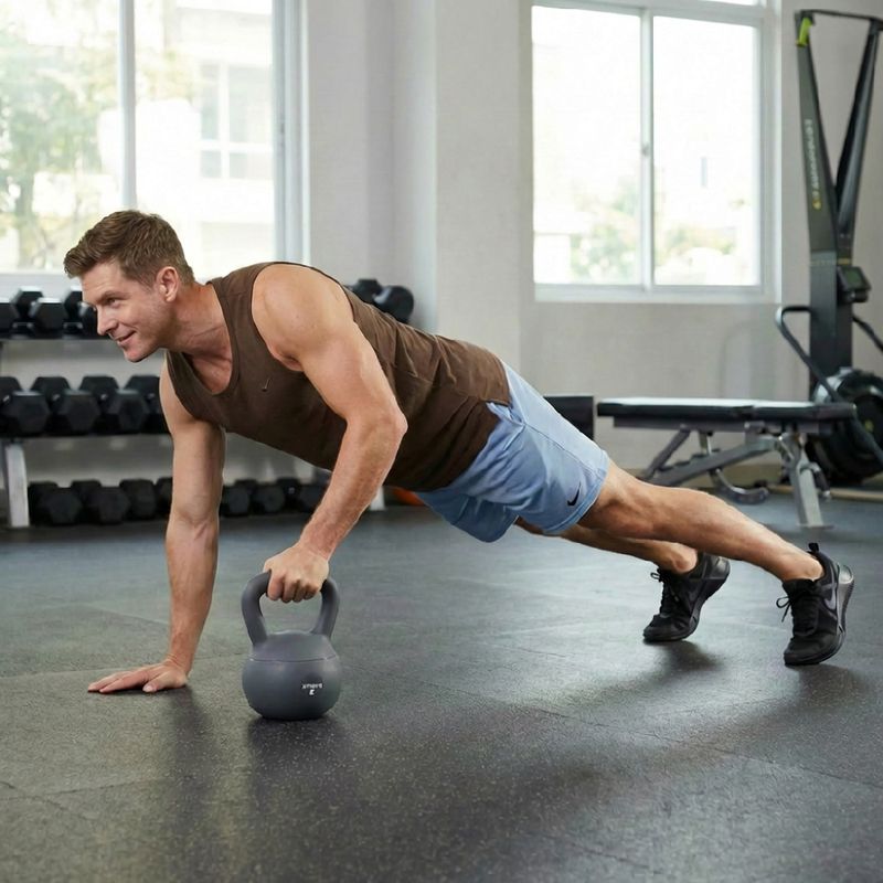 Puha kettlebell XTREXO 8 kg grey 3