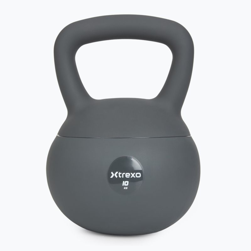 Kettlebell SOFT XTREXO 10 kg szürke 7