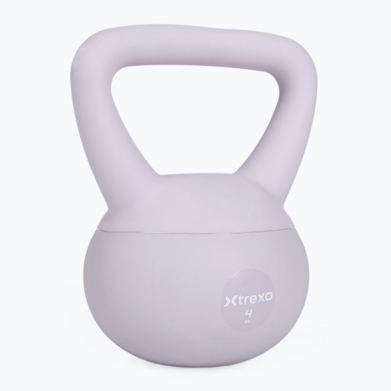 Kettlebell SOFT XTREXO 4 kg lila 7