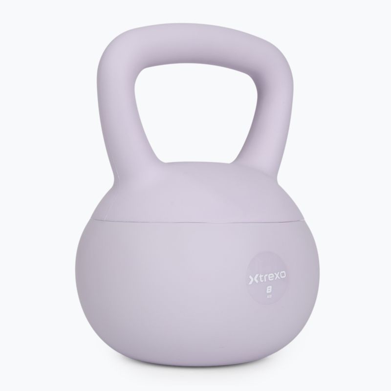 Puha kettlebell XTREXO 8 kg purple