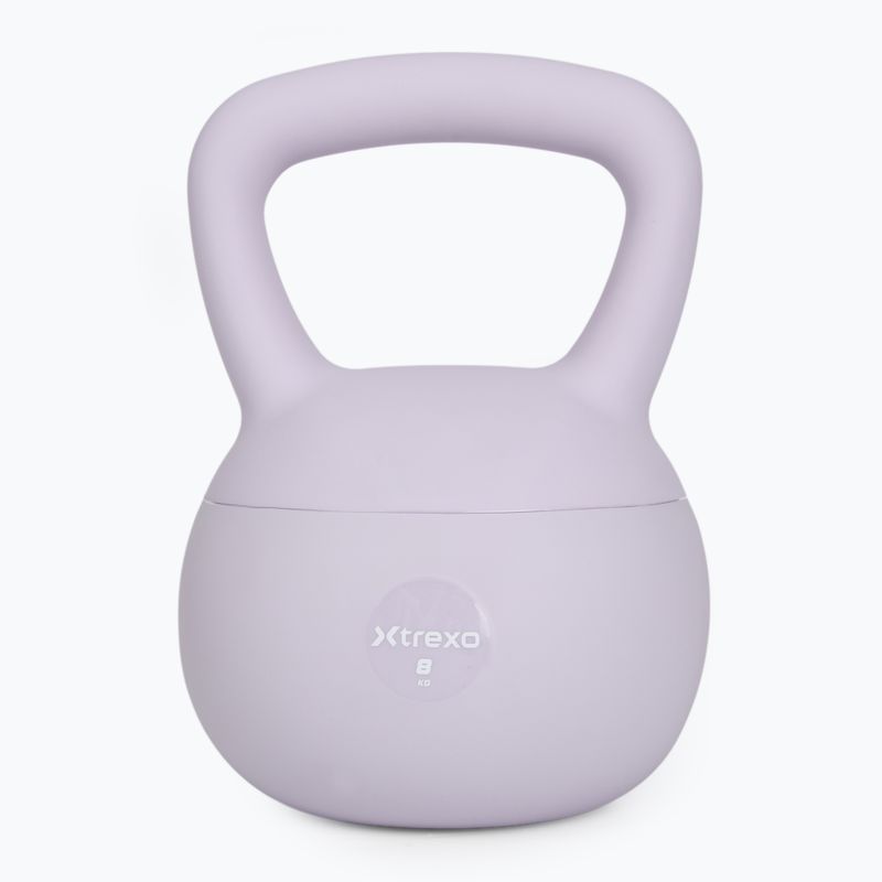Kettlebell SOFT XTREXO 8 kg lila 7