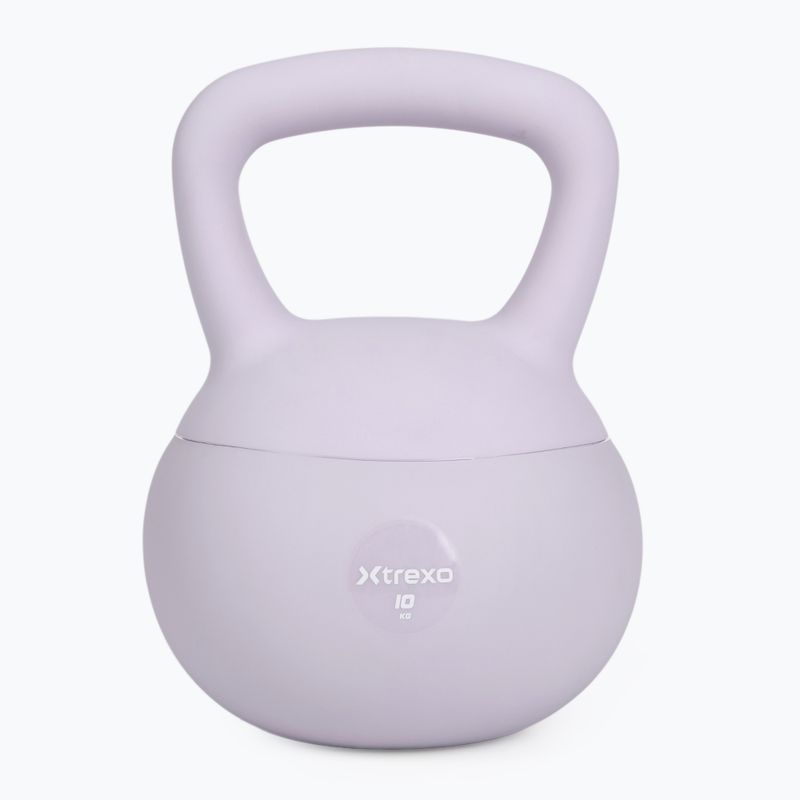 Puha kettlebell XTREXO 10 kg purple
