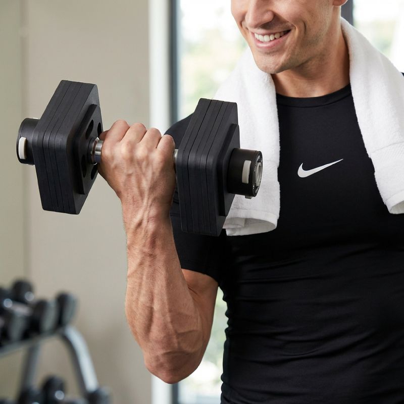 Állítható súlyzó XTREXO 15 kg black 3