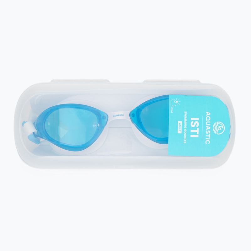 Úszószemüveg AQUASTIC Isti white 9