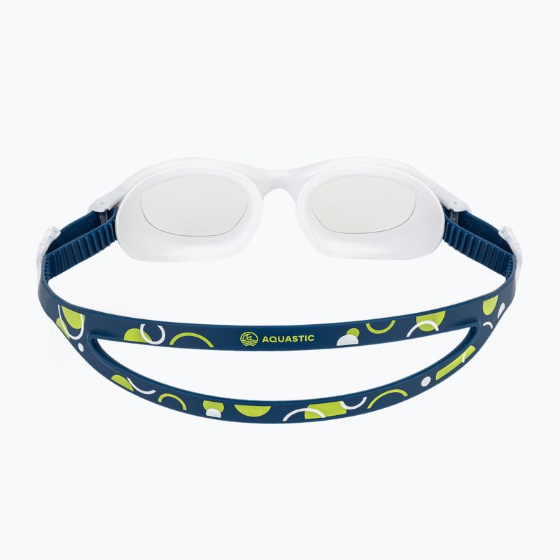 Gyerek úszószemüveg AQUASTIC Spinny blue 10