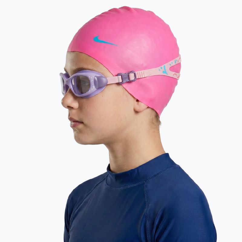 Gyerek úszószemüveg AQUASTIC Spinny purple 3