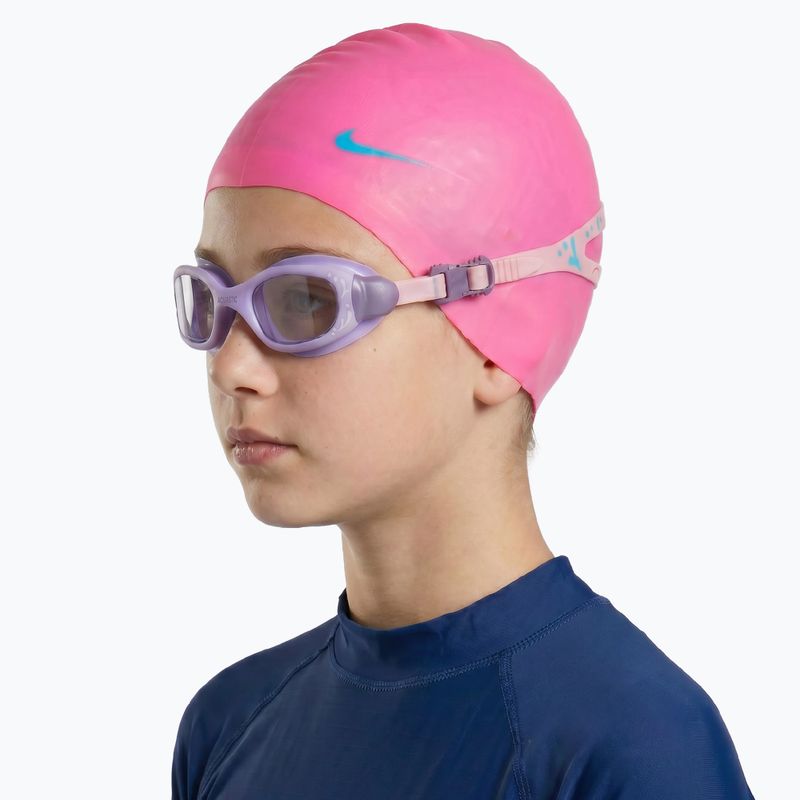 Gyerek úszószemüveg AQUASTIC Spinny purple 4