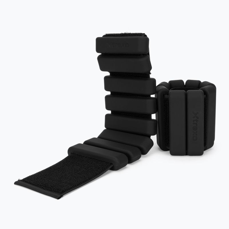Boka és csukló súlyok  XTREXO SCULPT 2 x 1 kg black 3