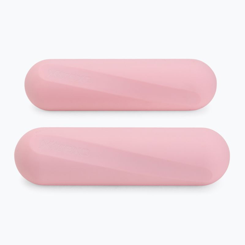 Súlyzókészlet XTREXO SCULPT 2 x 1 kg pink 4