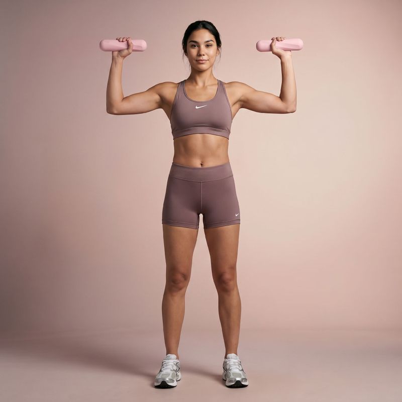 Súlyzókészlet XTREXO SCULPT 2 x 1 kg rózsaszín 4