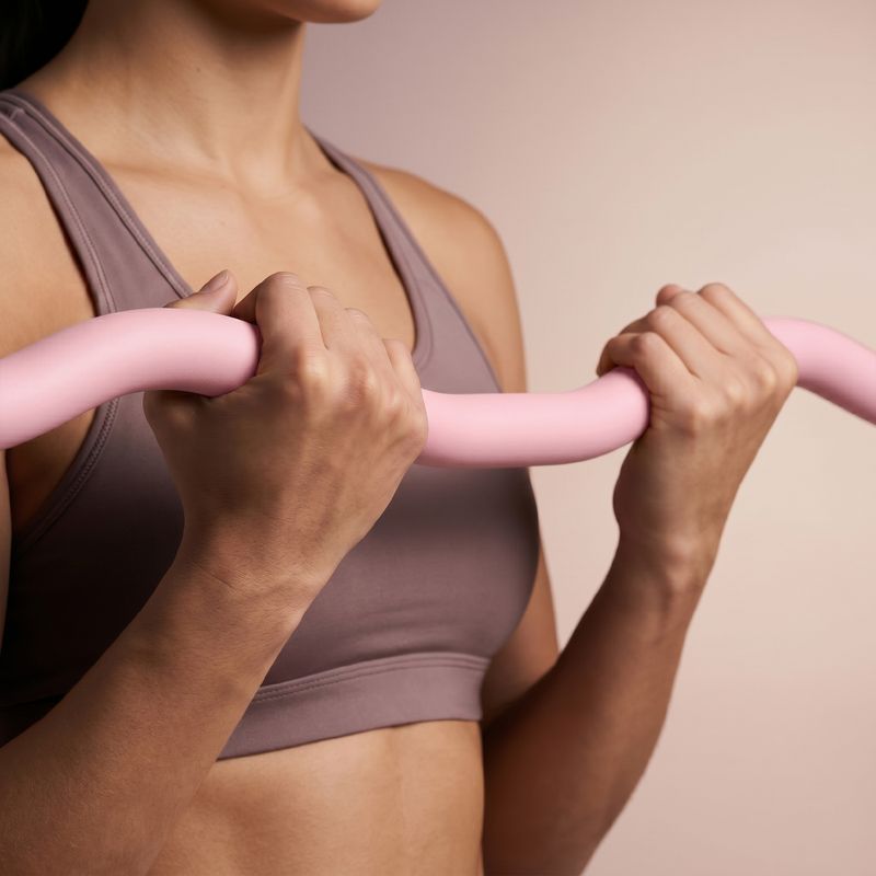 Hajlított rúd XTREXO SCULPT 90 cm rózsaszín 6