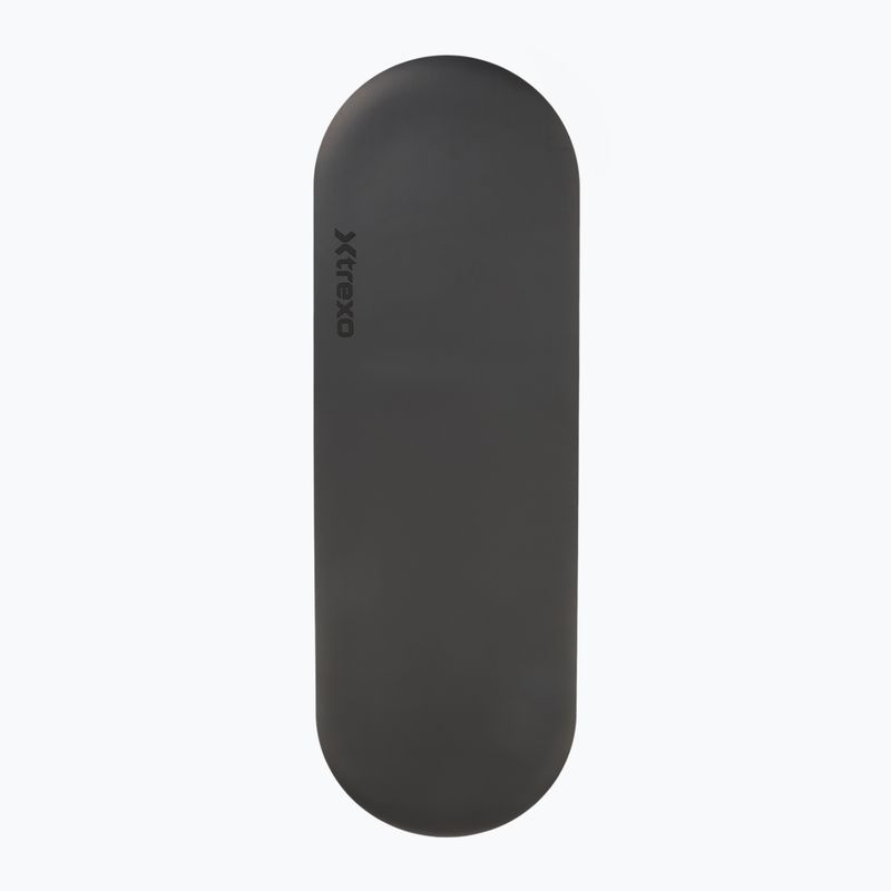 Gyakorló és jógaszőnyeg XTREXO SCULPT rounded 183 x 61 cm black