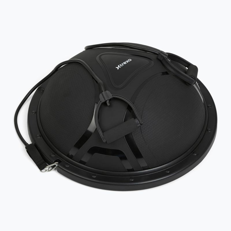 Gimnasztikai labda XTREXO proFIT with bands black