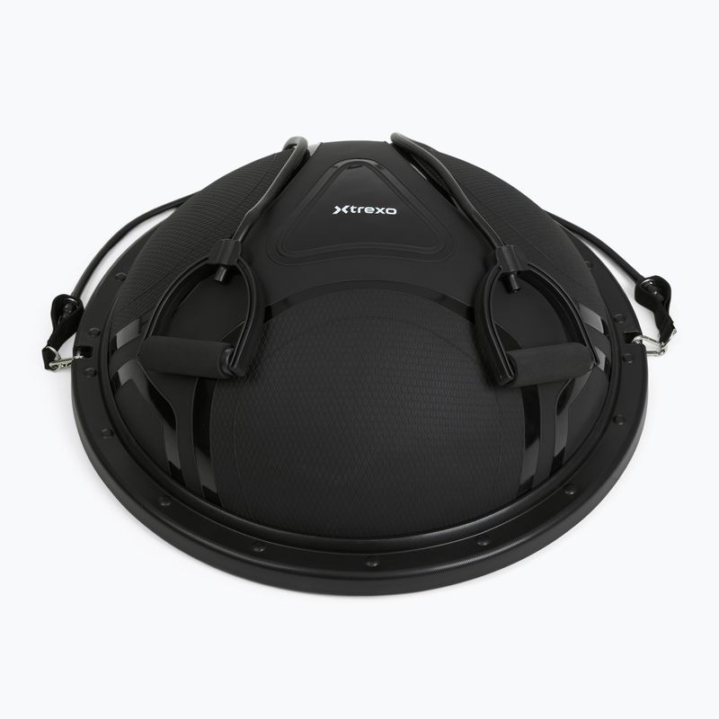 Gimnasztikai labda XTREXO proFIT with bands black 3