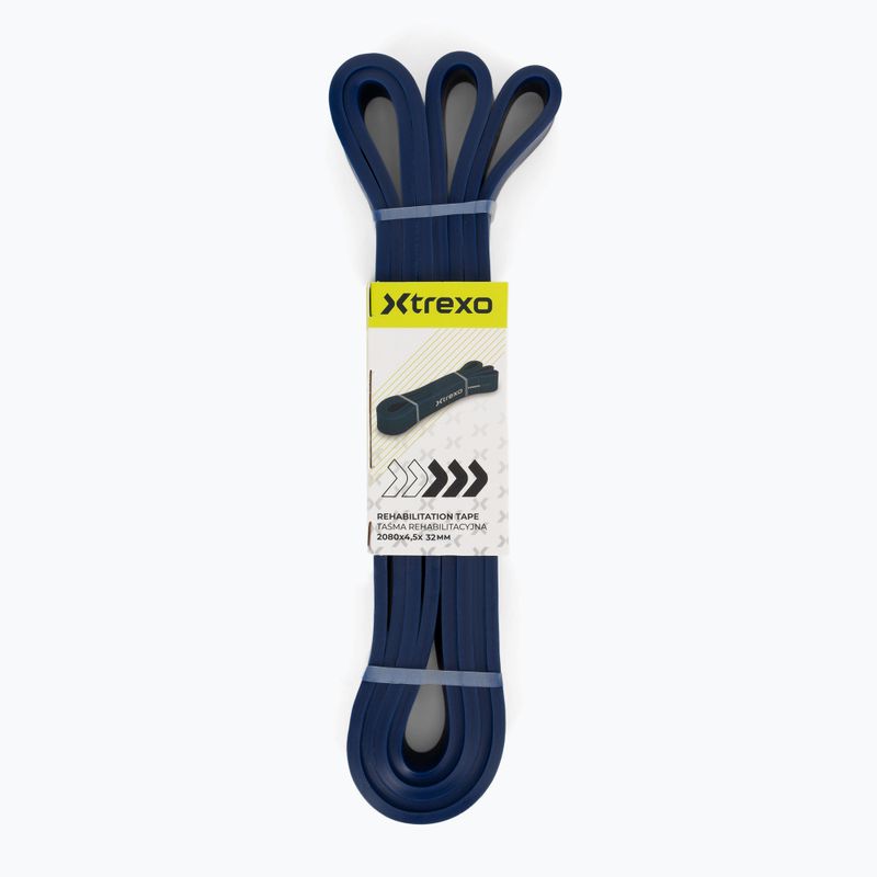 Rehabilitációs gumi XTREXO 3/5 navy blue
