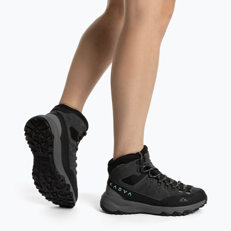 Női túracipő KADVA Stride Mid WaterProof szürke 2